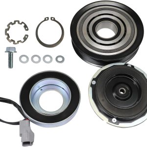 Kit de reparación del conjunto del embrague del compresor de CA compatible con Dodge Ram 1500 5.7L 2014 2015 2016 2017 2018# AIG380-CL 68140664AC Kit de reparación del conjunto del embrague del compresor de CA compatible con Dodge Ram 1500 5.7L 2014 2015 2016 2017 2018# AIG380-CL 68140664AC