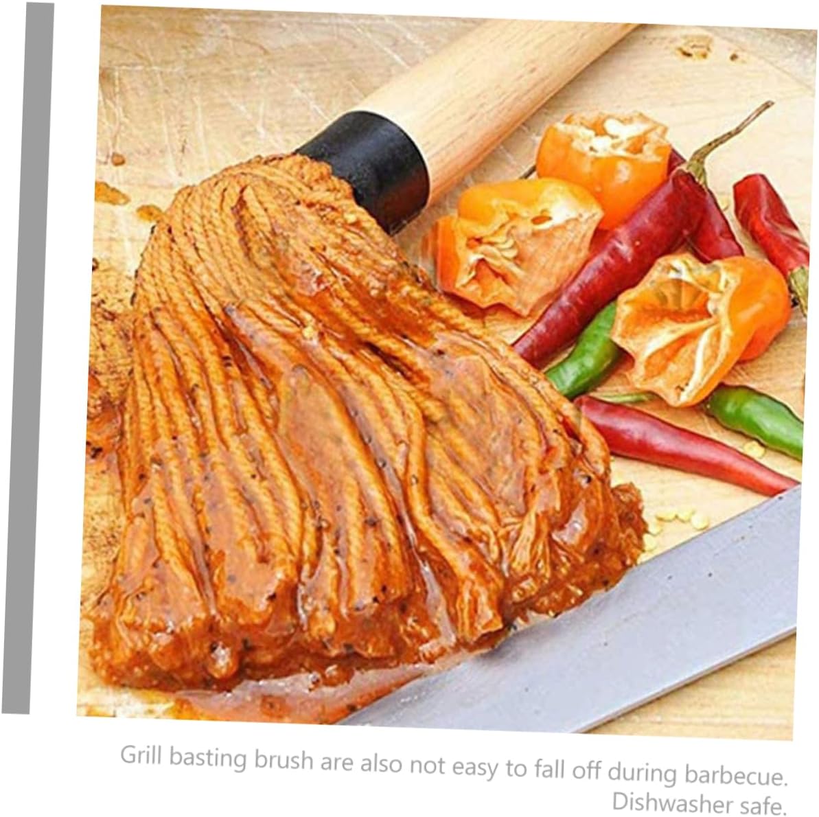 1 juego de accesorios de parrilla accesorio de barbacoa cepillo de cocina cepillo de cocina aceite cepillo para hornear salsa fregonas barbacoa mopa