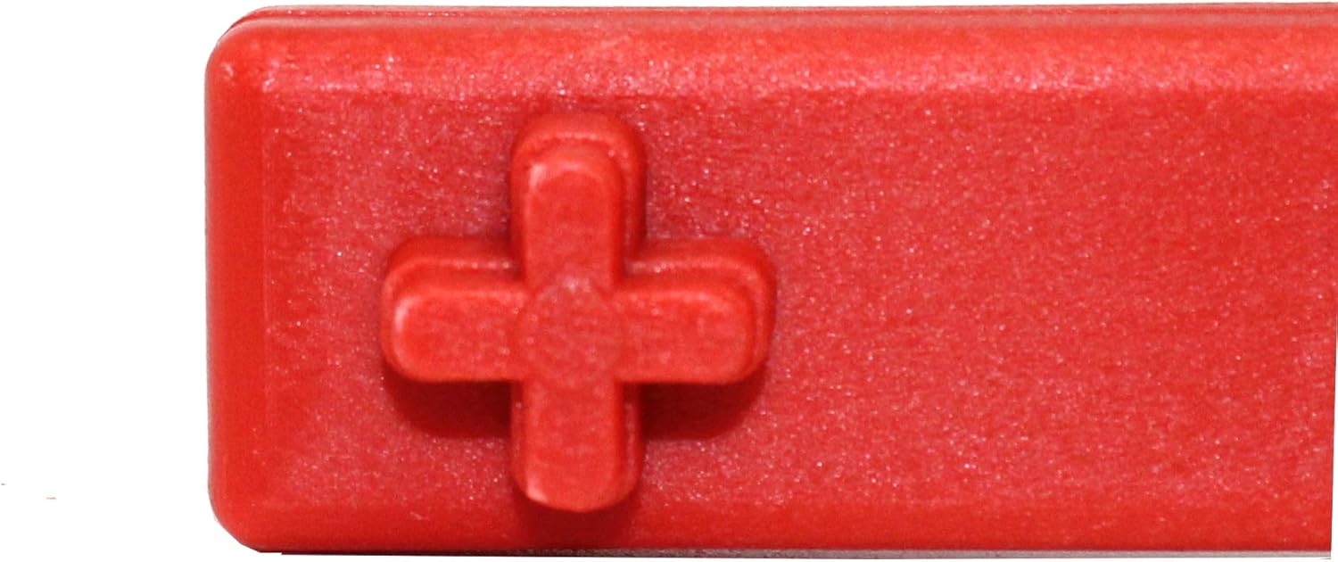 JSP Manufacturing Llave de gas y bung llave de tambor sólido sin chispas (rojo) (1)