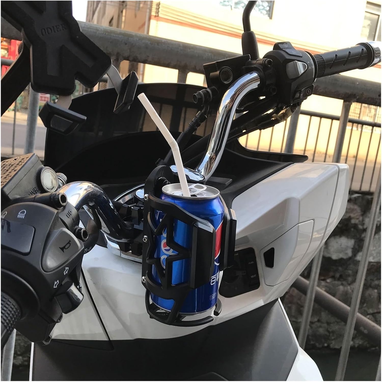 Para BM-&W F 650 GS F650GS 2008-2021 2022 2023 Accesorios CNC para motocicleta, soporte para vasos de bebida Soporte para botellas de agua de
