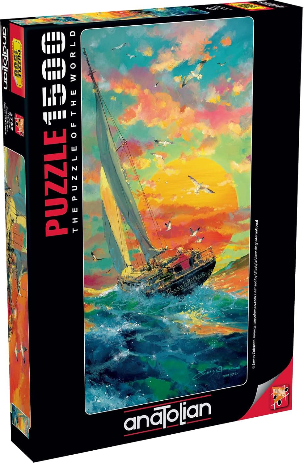 Anatolian Puzzle – Posibilidades, rompecabezas de 1500 piezas, 3792, multicolor, estándar