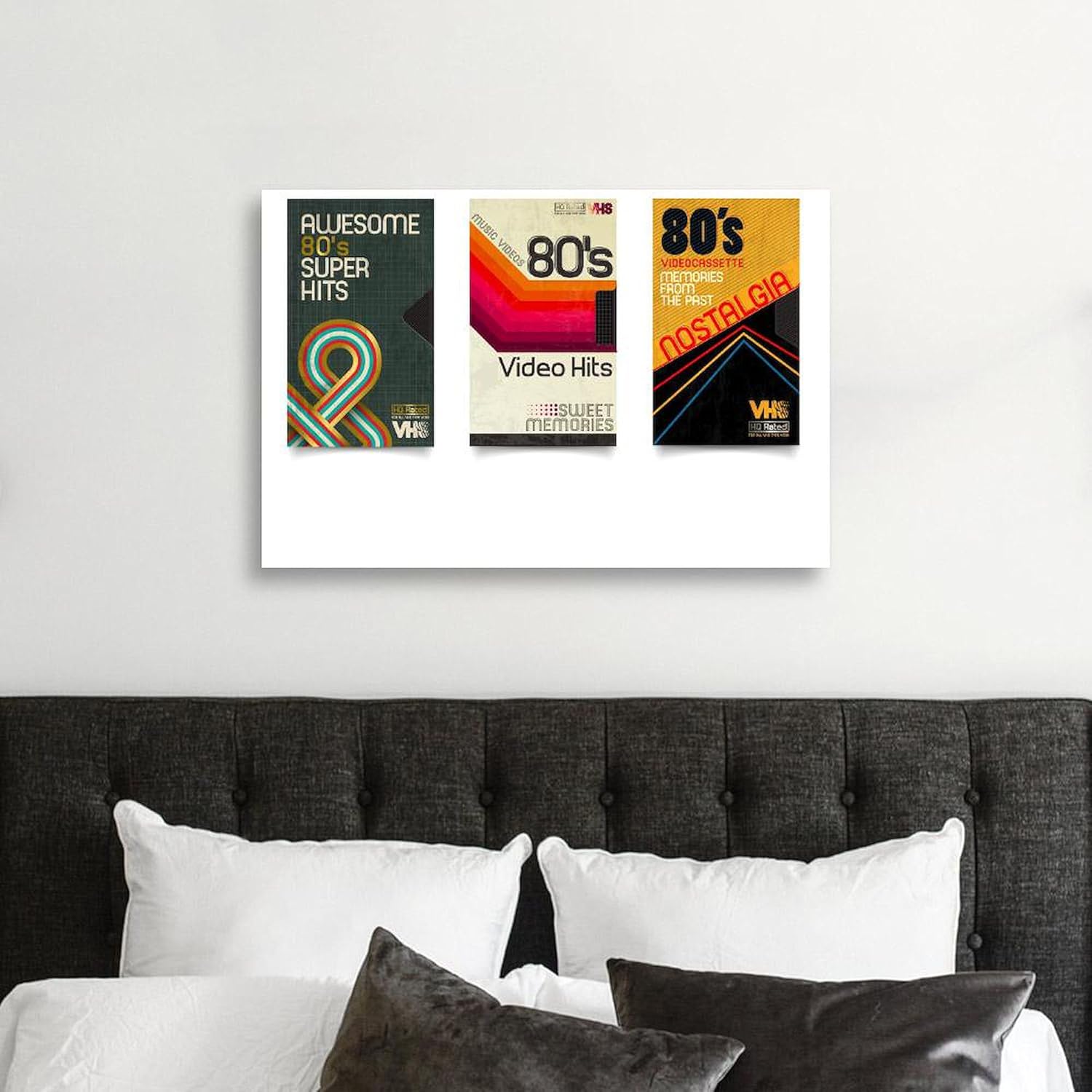 CafePress Canvas Wall Art Abstract Beta Tape Ready to Hang for Living Room, Bedroom or Office