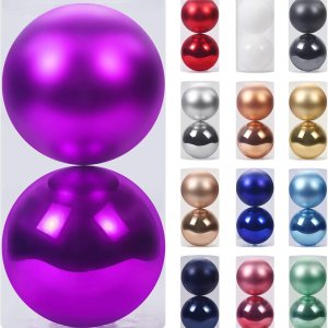 SY Super Bang Adornos de Navidad extra grandes de 5.91″ (150 mm) juego de bolas gigantes decoraciones inastillables para festividades fiestas Acción SY Super Bang Adornos de Navidad extra grandes de 5.91″ (150 mm) juego de bolas gigantes decoraciones inastillables para festividades fiestas Acción