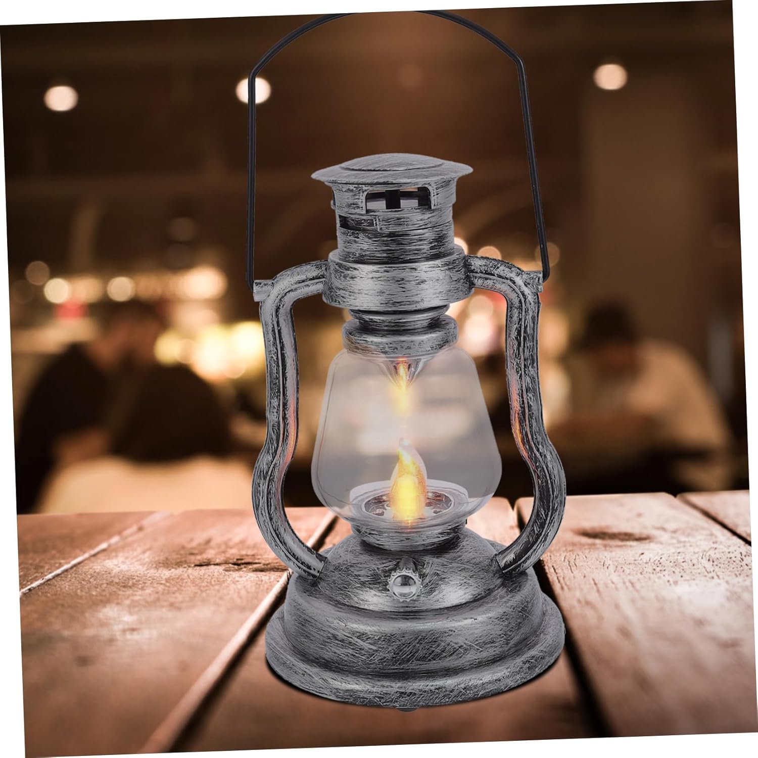 1 unid linterna retro recargable lámpara de aceite asiático lámpara colgante linterna rústica queroseno luz de aceite de mano lámpara de aceite de