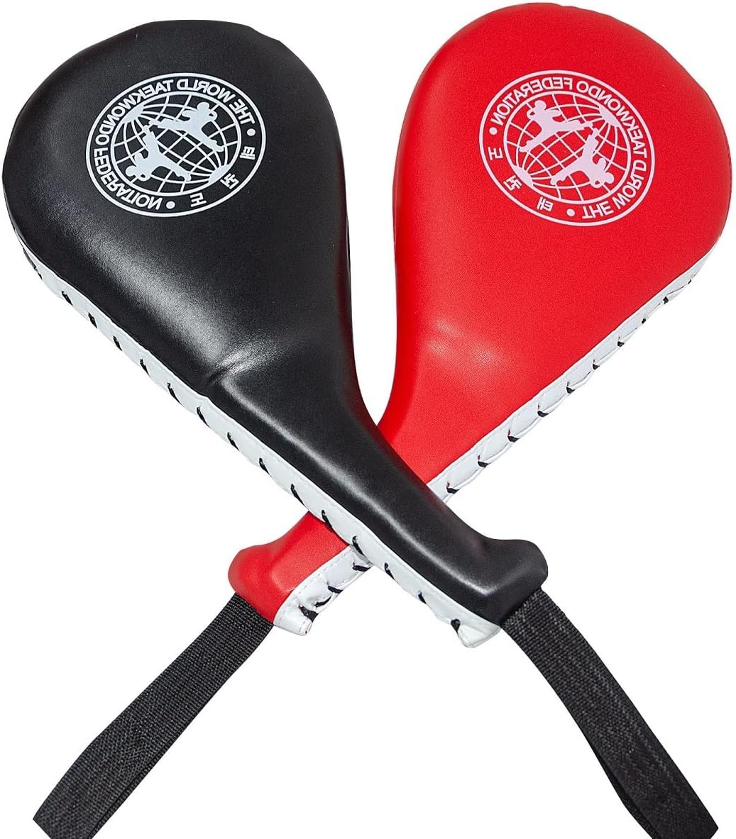 ESCULTORA 2 almohadillas de taekwondo, objetivos de karate de doble golpe para entrenamiento eficaz de artes marciales, materiales duraderos,