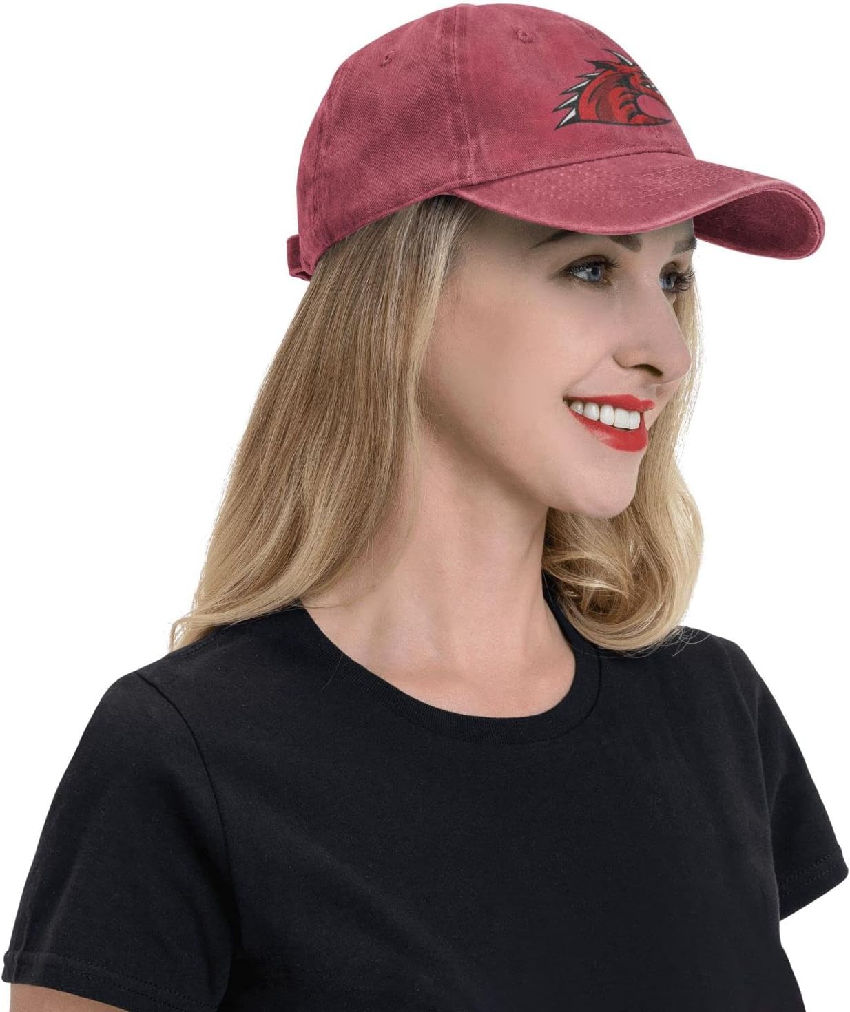 Suny A Cortland – Gorra de béisbol ajustable con logotipo de algodón, a la moda para hombre y mujer