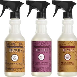 Mrs. Meyer’s – Limpiador de múltiples superficies con aroma de otoño, 1 madre, 1 sidra de manzana, 1 especia de bellota, 16 onzas cada uno, 1 CT Mrs. Meyer’s – Limpiador de múltiples superficies con aroma de otoño, 1 madre, 1 sidra de manzana, 1 especia de bellota, 16 onzas cada uno, 1 CT