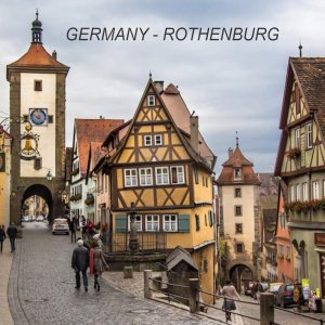 Alemania Frigorífico Imanes Grp 2 (1 pieza, Ciudad ROTHENBURG #GER46) Alemania Frigorífico Imanes Grp 2 (1 pieza, Ciudad ROTHENBURG #GER46)