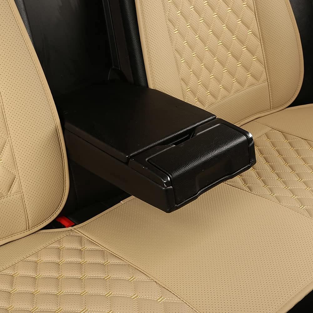 Black Panther – Juego completo de fundas protectoras para asiento de automóvil, universales, antideslizantes, para modelos de 5 plazas, patrón de