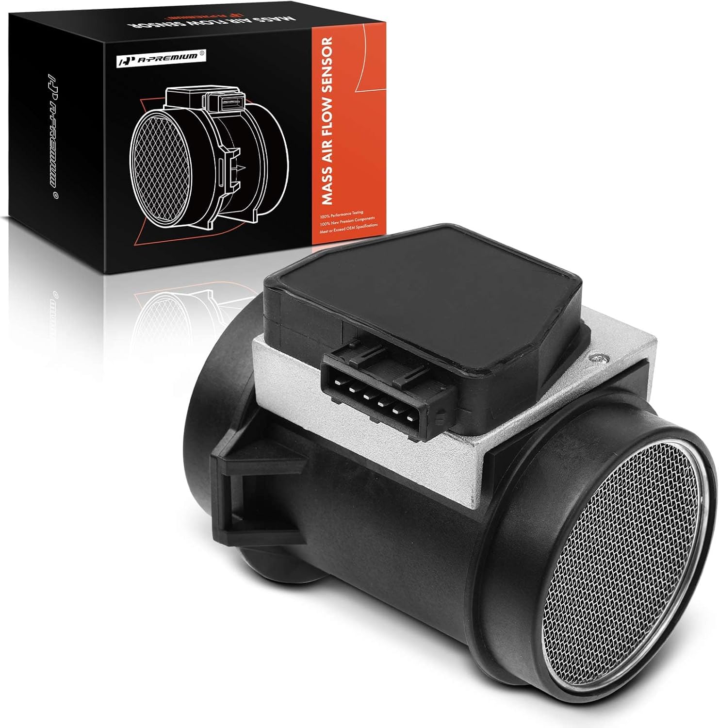 A-Premium Sensor de flujo de aire masivo compatible con Volvo 960 1992-1995 L6 2.9L DOHC aspirado naturalmente
