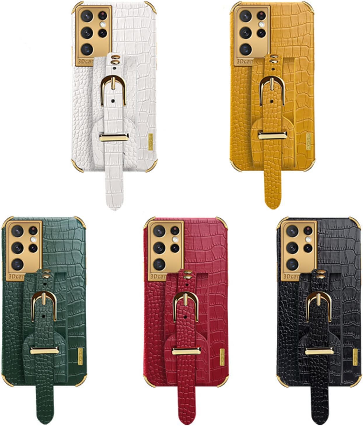 Funda para teléfono Samsung Galaxy A12 A13 A23 A32 A21S A50 A70 S 4G 5G Funda de teléfono con patrón de cocodrilo único, forro disipador de calor,