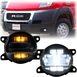 NSLUMO Conjunto de lámpara antiniebla LED de repuesto para Ram Promaster 1500 2500 3500 2014-2023 Switchback ámbar blanco DRL Lámparas de conducción NSLUMO Conjunto de lámpara antiniebla LED de repuesto para Ram Promaster 1500 2500 3500 2014-2023 Switchback ámbar blanco DRL Lámparas de conducción