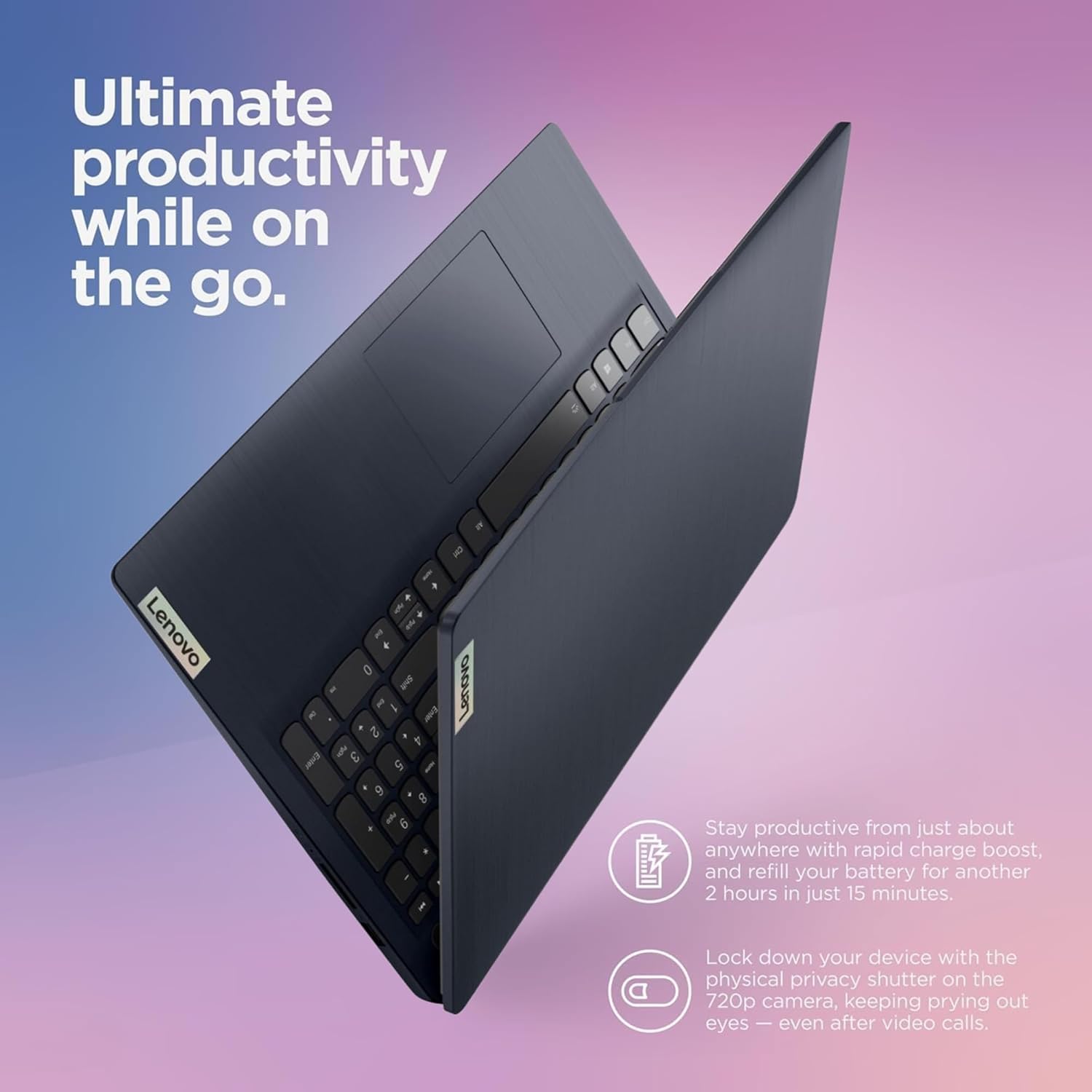 Lenovo Ideapad cotidiana con licencia de por vida de Microsoft Office, memoria de 16 GB, almacenamiento SSD de 1 TB, procesador Intel de doble