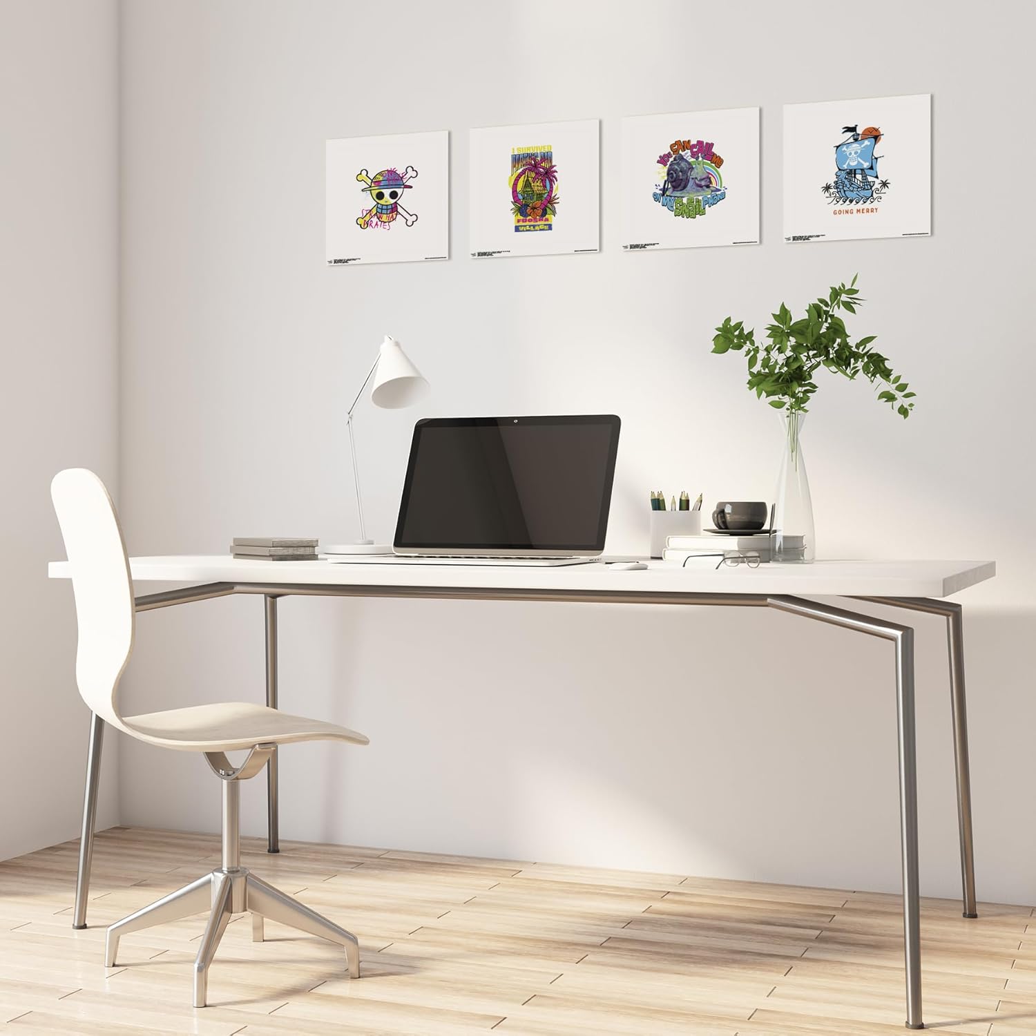 Trends International Gallery Pops Netflix One Piece – Póster de pared de Call Me On My Snail Phone, 12.00 x 12.00 pulgadas, versión sin marco