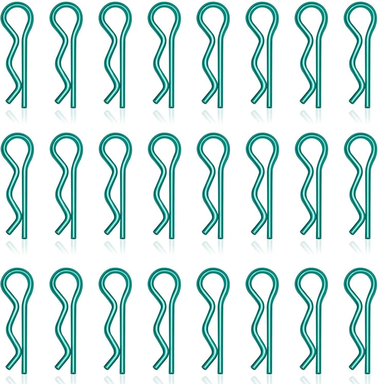 50 clips de cuerpo a control remoto, clips RC para todos los modelos a escala 110 112 Redcat HPI Himoto HSP Exceed RC piezas de automóvil de