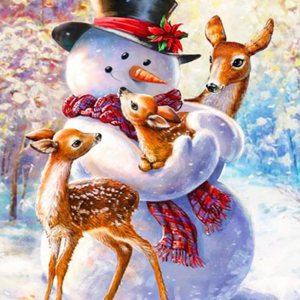 GemZono Kits de pintura de diamantes para adultos y niños, bricolaje 5D muñeco de nieve, kit de arte de diamantes para adultos con diamante redondo, GemZono Kits de pintura de diamantes para adultos y niños, bricolaje 5D muñeco de nieve, kit de arte de diamantes para adultos con diamante redondo,