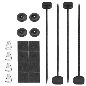 Kit de montaje de ventilador, kit de montaje de ventilador de radiador eléctrico Mellbree compatible con ventilador de refrigeración eléctrico y Kit de montaje de ventilador, kit de montaje de ventilador de radiador eléctrico Mellbree compatible con ventilador de refrigeración eléctrico y