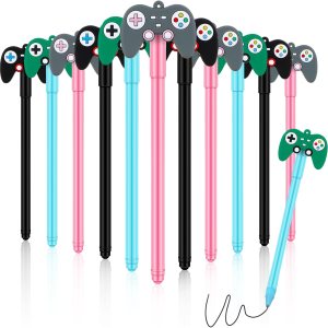 Tinlade 24 bolígrafos de videojuegos, recuerdos de fiesta temática para juegos, fiesta de cumpleaños, regalo de regalo, bolígrafo de tinta para Tinlade 24 bolígrafos de videojuegos, recuerdos de fiesta temática para juegos, fiesta de cumpleaños, regalo de regalo, bolígrafo de tinta para