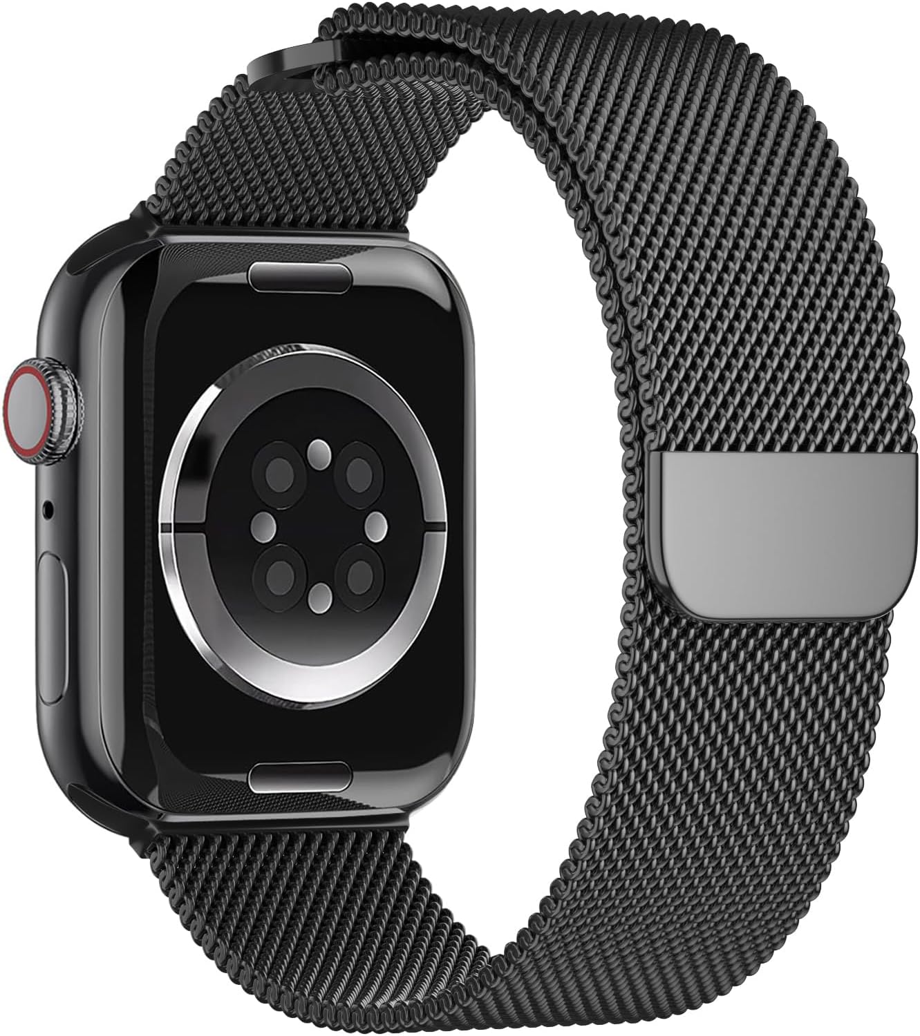 Correa milanesa para Apple Watch Band 1.575 in 1.614 in 1.732 in 1.772 in 1.496 in 1.929 in Ultra 2 1.654 in mujeres hombres, pulseras de malla