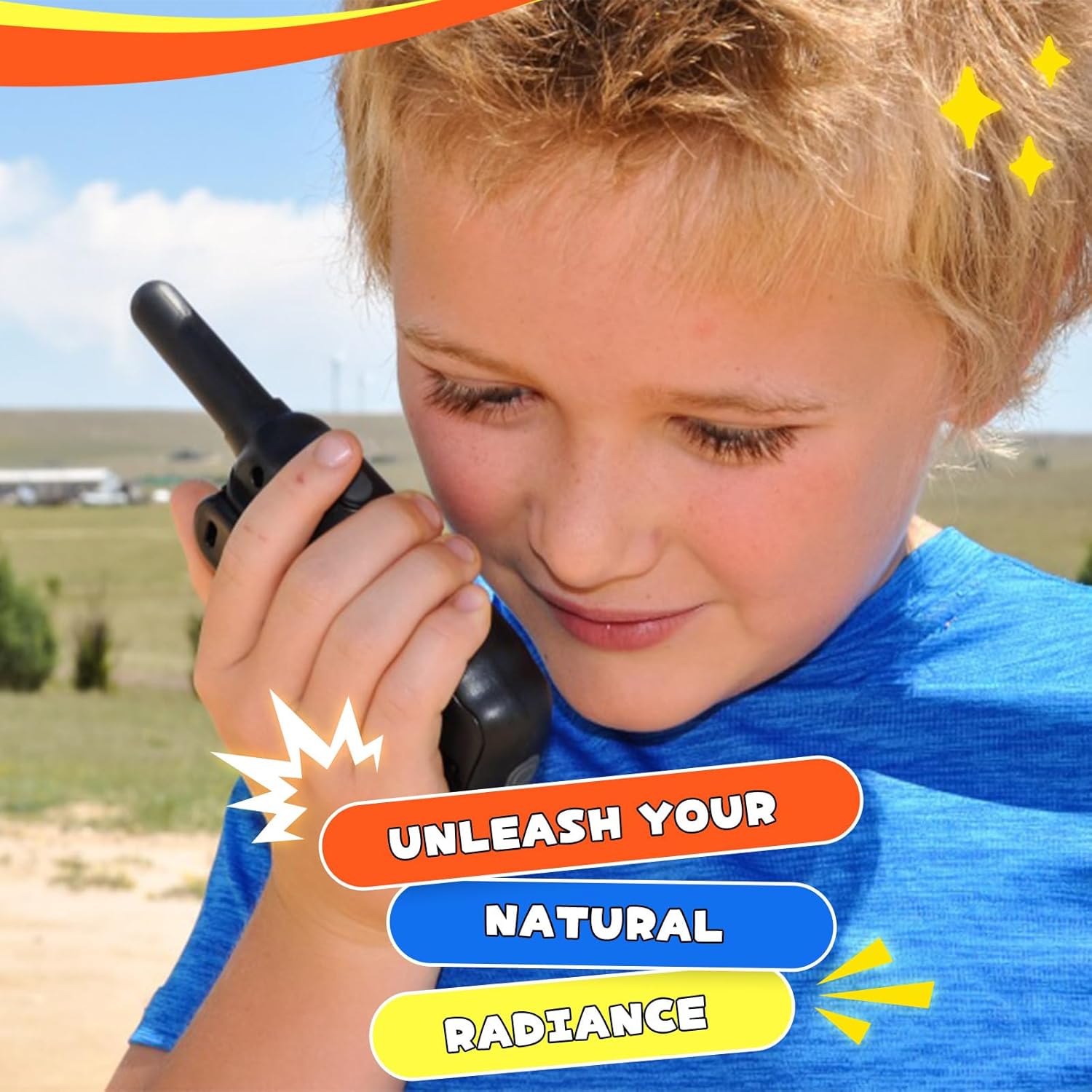 Wishouse Walkie Talkies recargables para niños y adultos de largo alcance, regalo de cumpleaños de Navidad para niños y niñas de 3, 4, 5, 6, 7, 8,