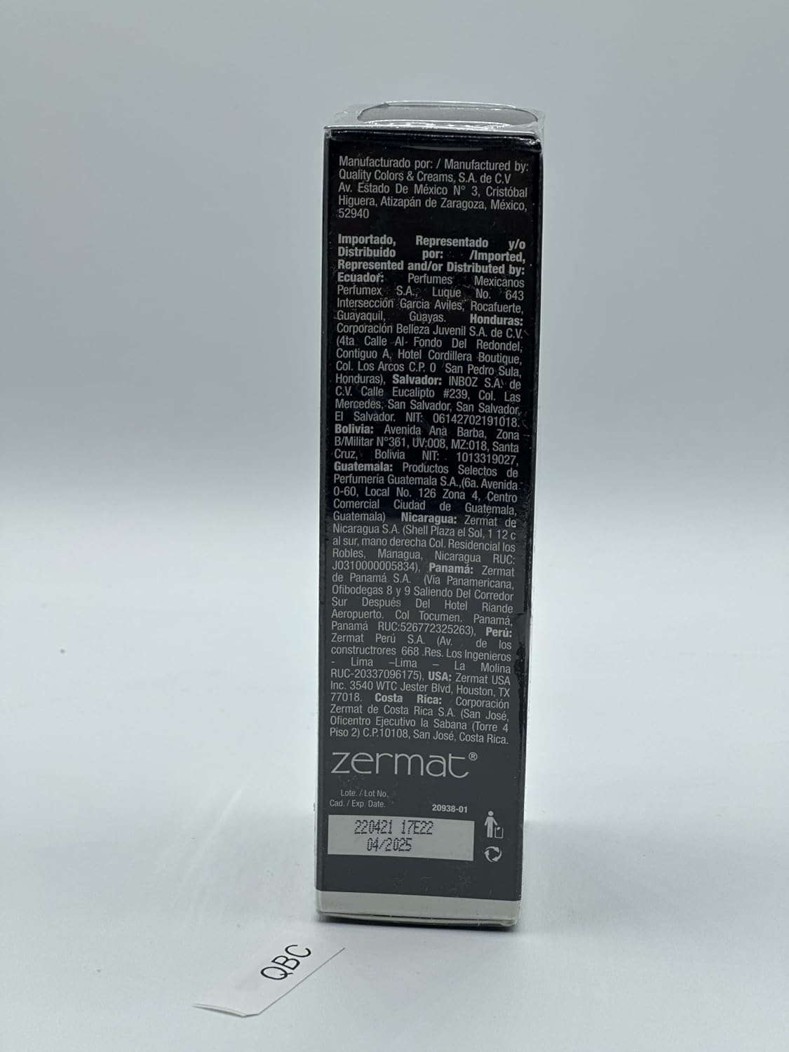 Zermat Eleganzza Maquillaje Hidratante Líquido, Maquillaje Facial Humetante Marfil