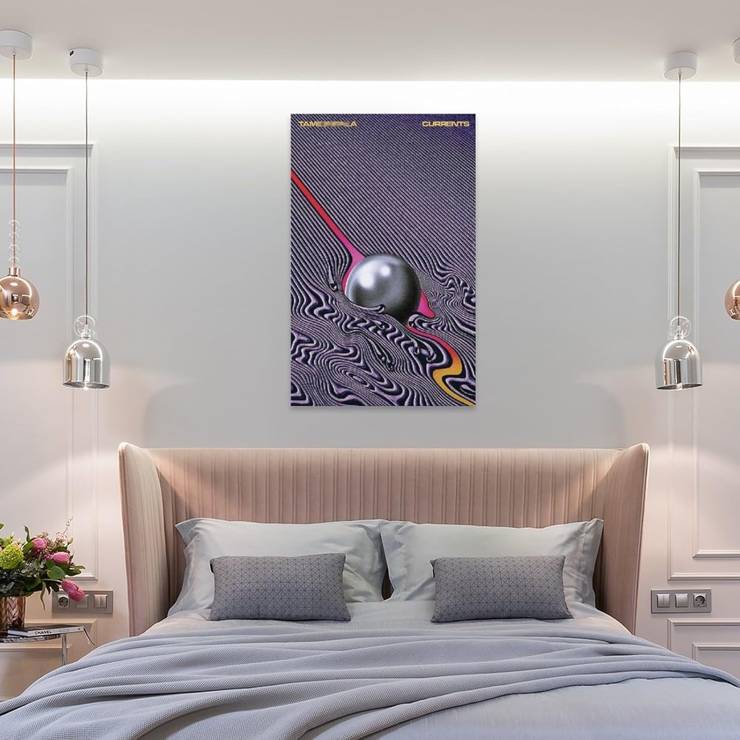 Khglxm Pósteres de cubierta de álbum de Impala de Tame Music Impala, impresiones artísticas de pared para decoración de pared, decoración de
