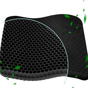 Cojín de gel para asiento largo sentado, cojín de gel para silla de ruedas, cojín de gel suave para silla de coche, cojín de gel para asiento de Cojín de gel para asiento largo sentado, cojín de gel para silla de ruedas, cojín de gel suave para silla de coche, cojín de gel para asiento de