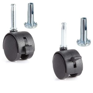 MCAMPAS Paquete de 2 piezas de repuesto para ruedas giratorias de bloqueo para parrilla de gas Weber – Rueda giratoria de 2.5 pulgadas MCAMPAS Paquete de 2 piezas de repuesto para ruedas giratorias de bloqueo para parrilla de gas Weber – Rueda giratoria de 2.5 pulgadas