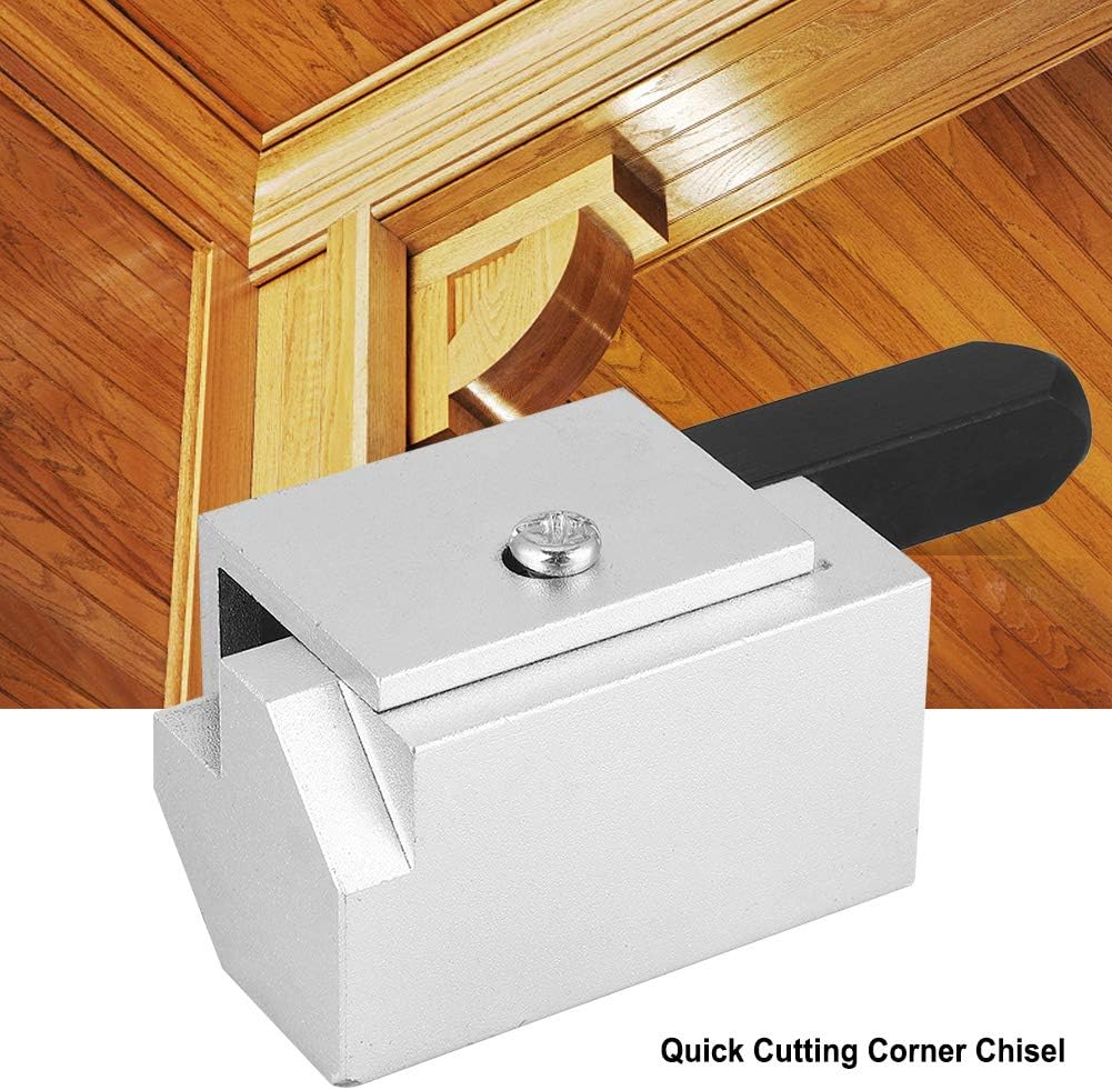 Cincel de esquina, punzón de ángulo recto para carpintería, cincel de madera de corte rápido, herramienta de corte cuadrado de madera para huecos de