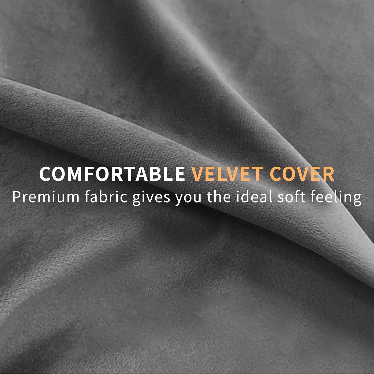 MEREZA Cojín de meditación, almohadas de yoga de 5 pulgadas de grosor para sentarse en el suelo con alforfón para yoga, funda de terciopelo lavable