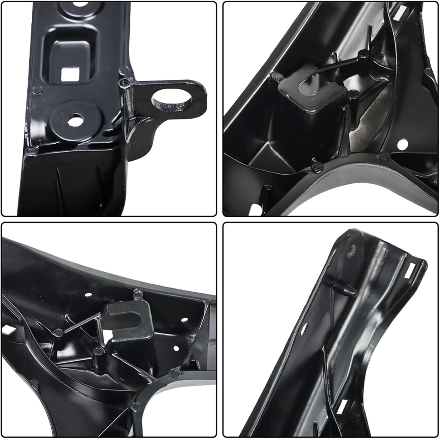 LABLT Panel de soporte del radiador superior delantero FO1225228 ML3Z16138A ML3Z-16138-A ML3Z16139A ML3Z-16139-A Reemplazo para Ford F-150 2015-2022