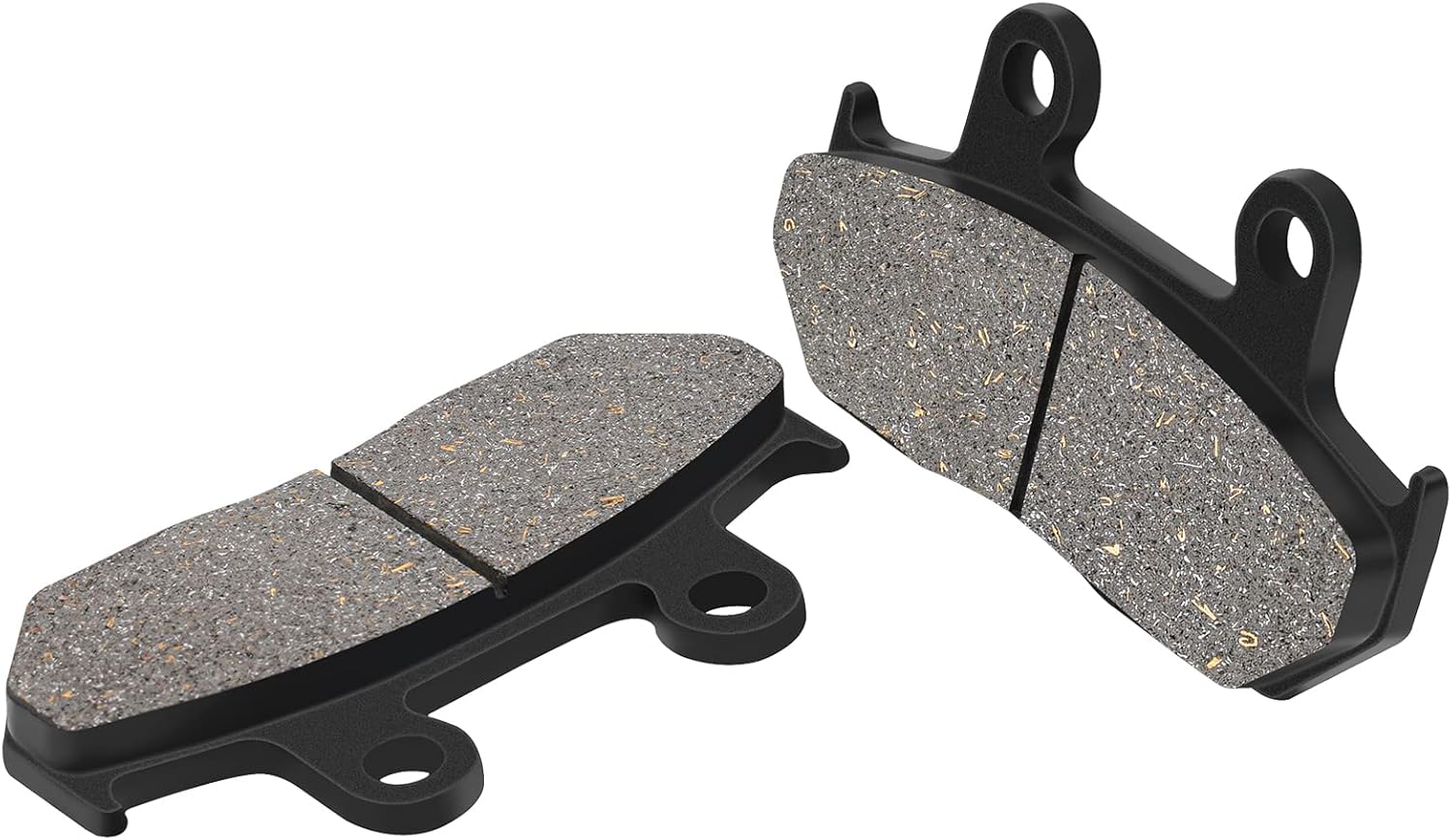 AHL Juego de pastillas de freno delanteras y traseras semimetálicas para Honda GL1500 Goldwing (todos los modelos) 1988-2000