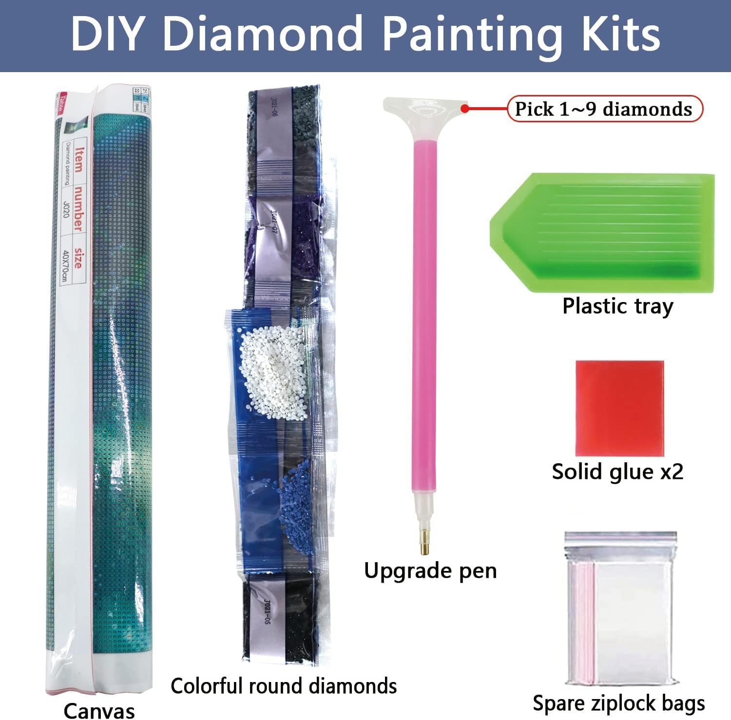 Coloridos kits de arte de diamantes de dragón para adultos, arte de diamantes 5D para adultos principiantes, pinturas de taladro completo con gemas
