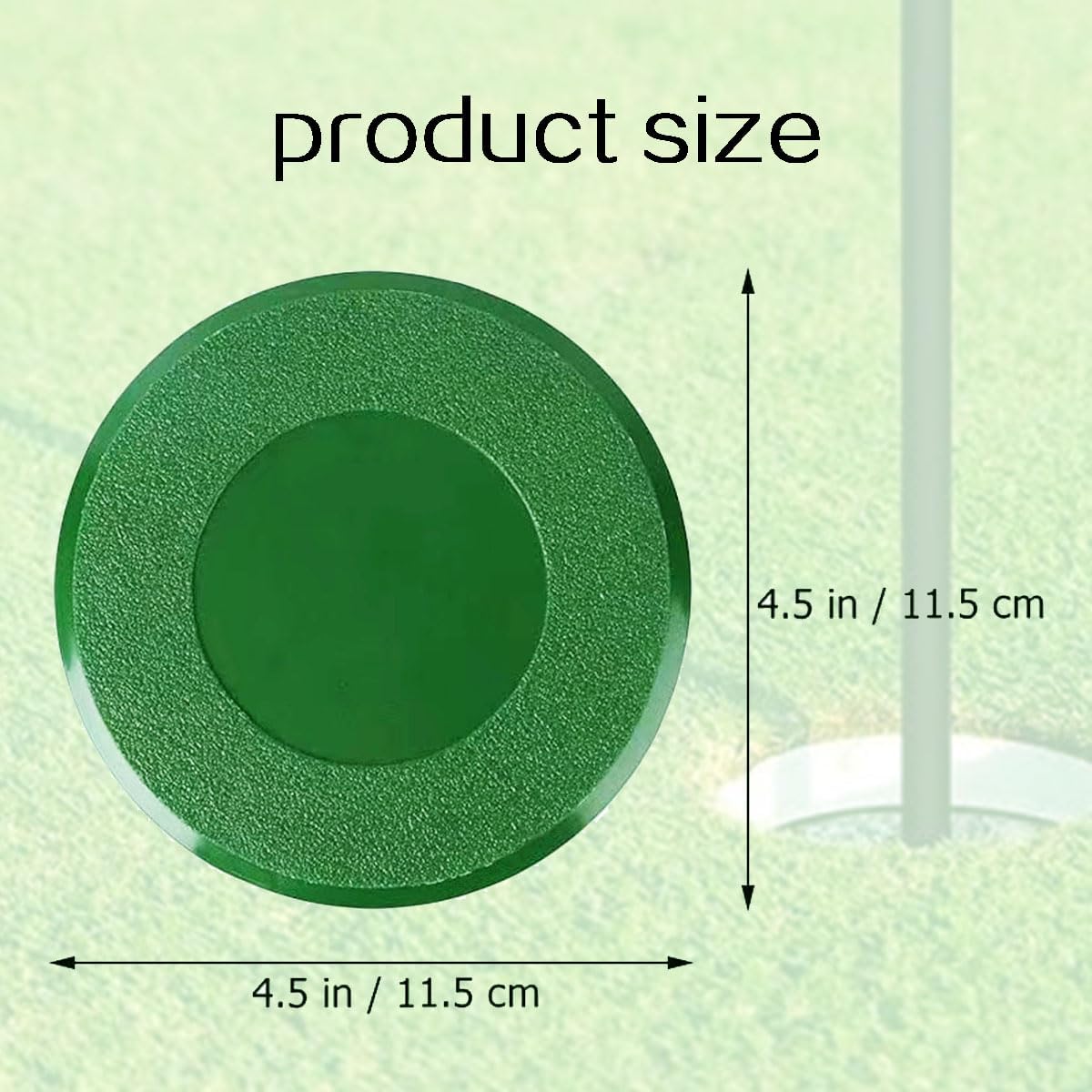 Cubierta para copa de golf, cubierta de agujero de golf, impermeable, para poner copa verde o deportes al aire libre, jardín, patio, cubierta de