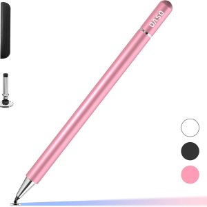Bolígrafo para tableta Samsung, lápiz capacitivo con punta de disco y tapa magnética compatible con Apple iPad proiPad 678thiPhone, Samsung Galaxy Bolígrafo para tableta Samsung, lápiz capacitivo con punta de disco y tapa magnética compatible con Apple iPad proiPad 678thiPhone, Samsung Galaxy