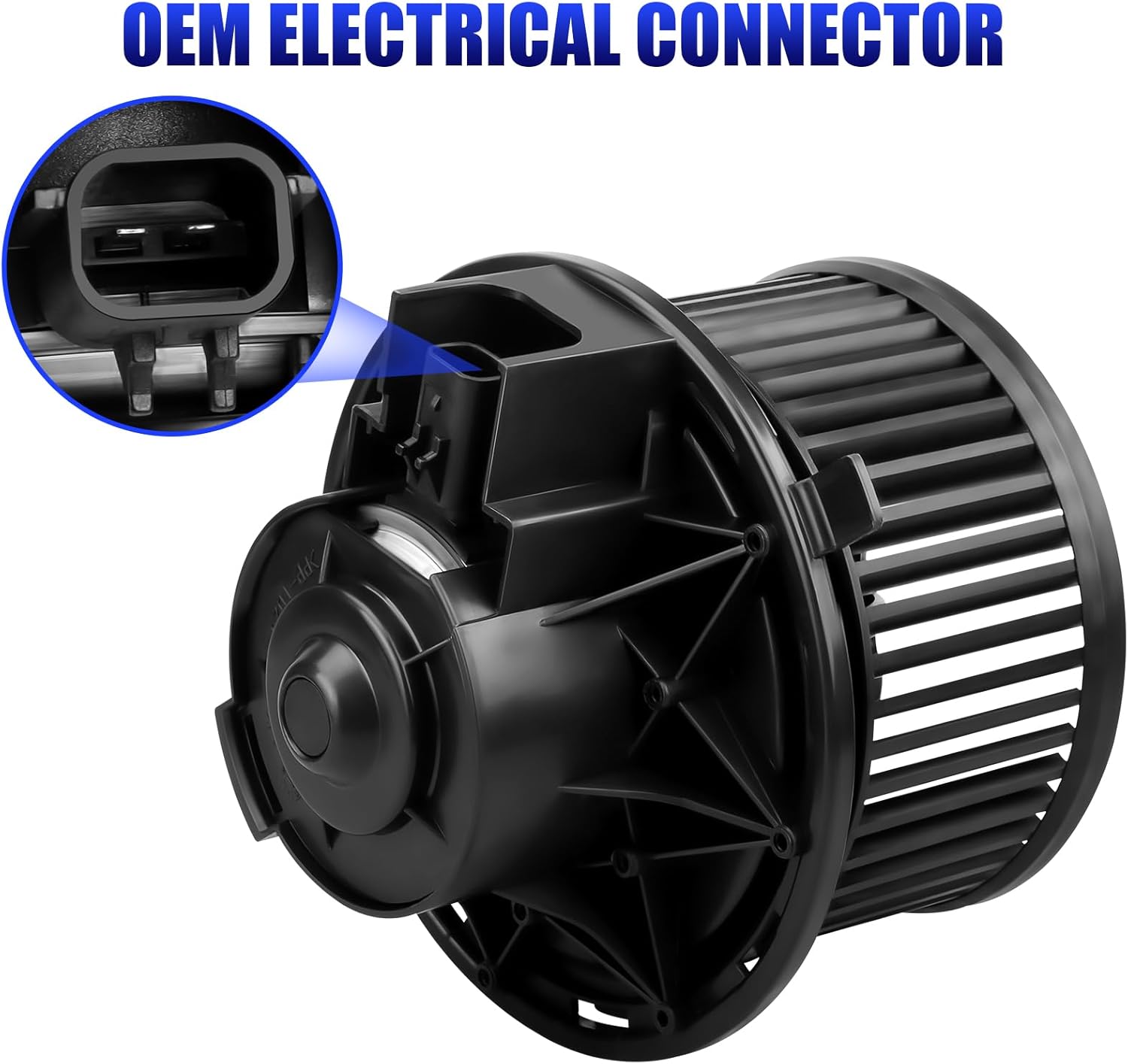 Motor de ventilador de CA con ventilador para Jeep Wrangler TJ Liberty HVAC 2002 2003 2004 2005 2006 Jeep Wrangler TJ Liberty HVAC Calentador