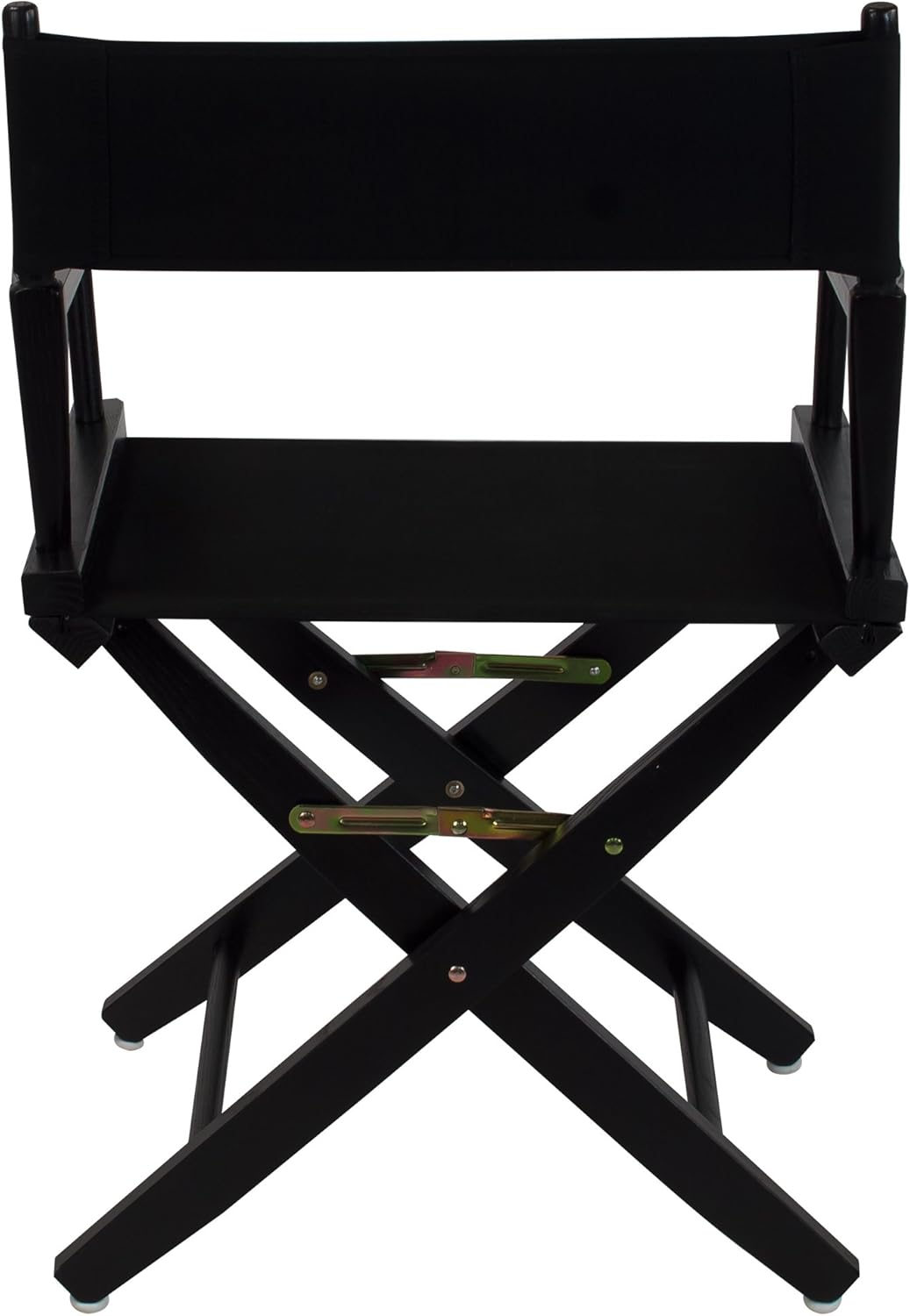 American Trails – Silla de director extra ancha de 18 pulgadas, marco negro con lona negra