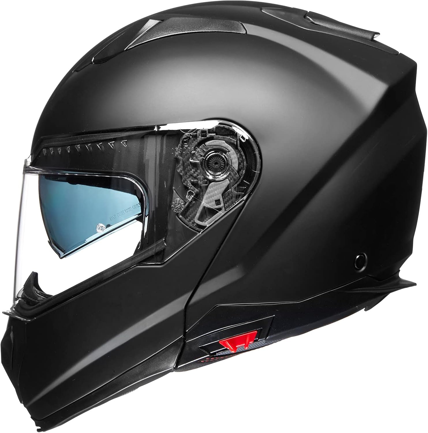 ILM Cascos modulares de motocicleta para adultos y hombres, casco de motocicleta de cara completa abatible, casco de motocicleta con pinlock DOT