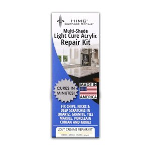 HIMG Tonos crema – Kit de reparación de virutas de encimera de cuarzo, mármol, granito, porcelana, kit de reparación de acrílico de curado ligero, HIMG Tonos crema – Kit de reparación de virutas de encimera de cuarzo, mármol, granito, porcelana, kit de reparación de acrílico de curado ligero,