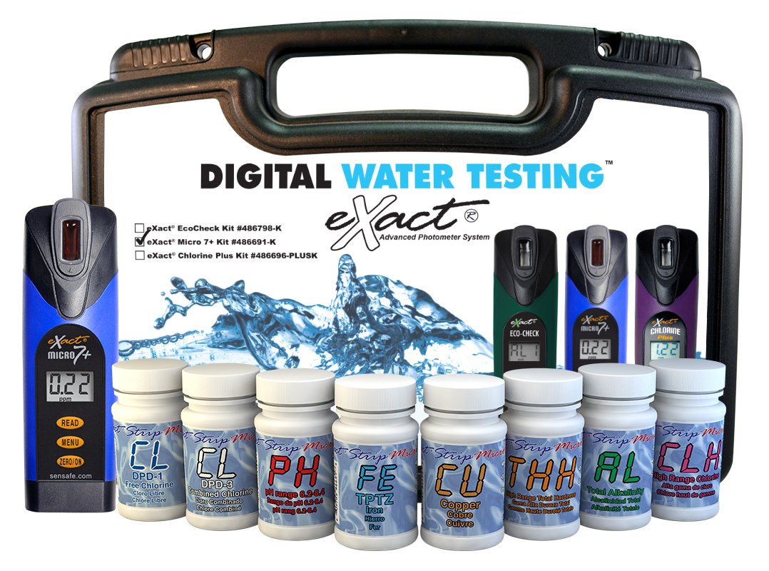 Industrial Test Systems eXact 486691-K Micro 7+ Kit de fotómetro avanzado