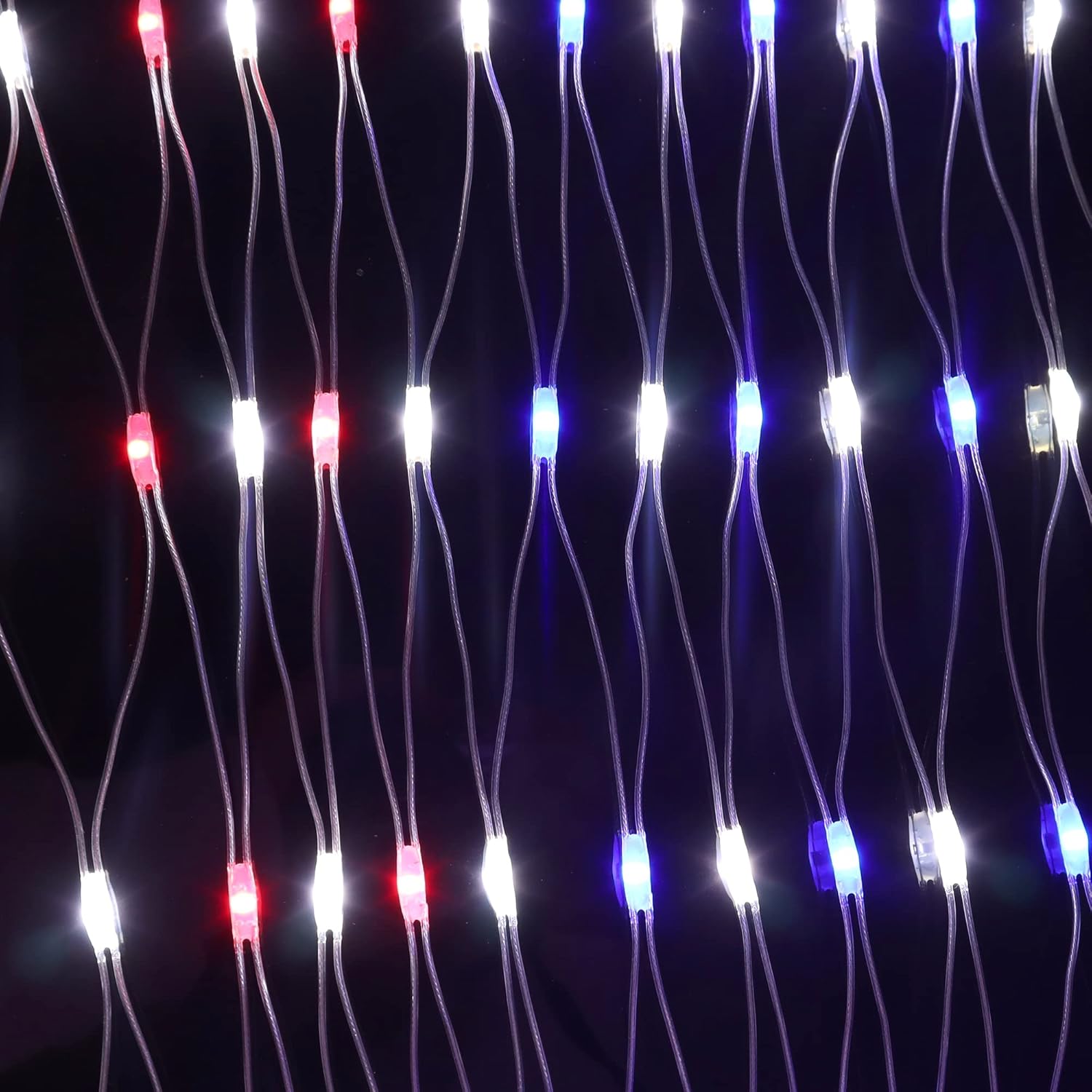 Red LED de bandera estadounidense, impermeable, letrero patriótico de Estados Unidos para interiores y exteriores, decoración del Día de la