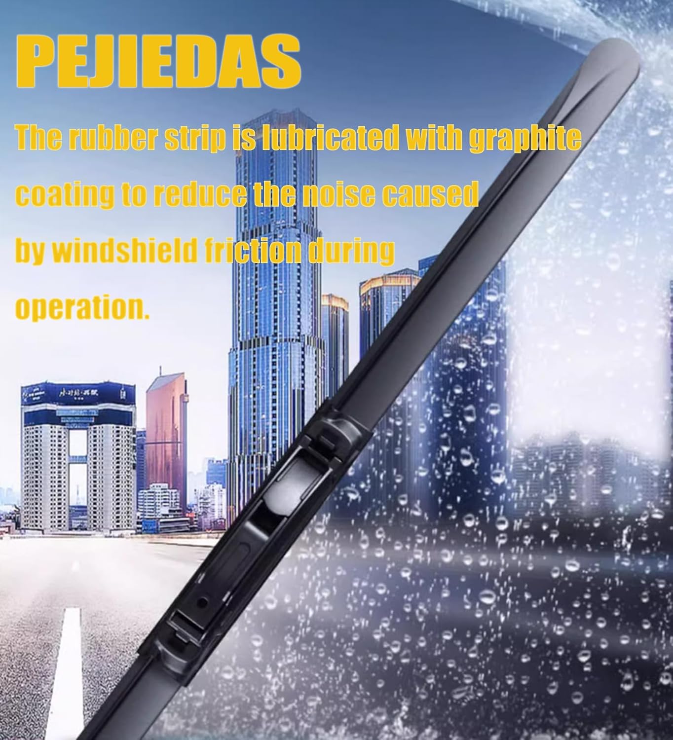 3 limpiaparabrisas para Chevrolet TrailblazerGMCEnvoy 2002-2006Yukon 2000-2006, limpiaparabrisas delantero + limpiaparabrisas trasero, estilo