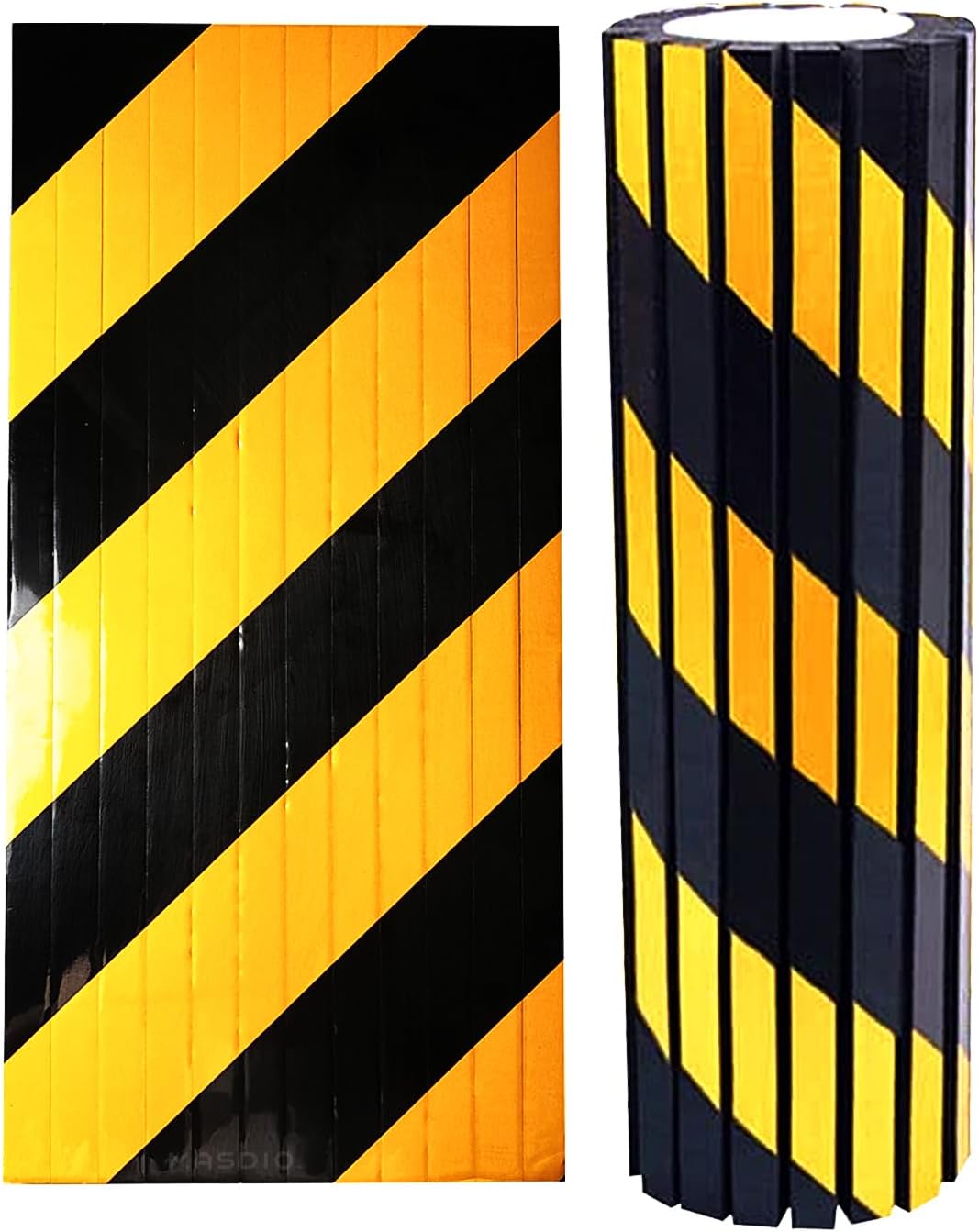 Garage Smith GWP06 – Protector de pared de espuma para pared de garaje, protector de esquina para estacionamientos, protector reflectante de borde