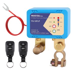 Yangoutool 12 V hasta 2400 A remoto y local, desconexión de batería antirrobo, interruptor de apagado, protector de ahorro de energía con indicación Yangoutool 12 V hasta 2400 A remoto y local, desconexión de batería antirrobo, interruptor de apagado, protector de ahorro de energía con indicación