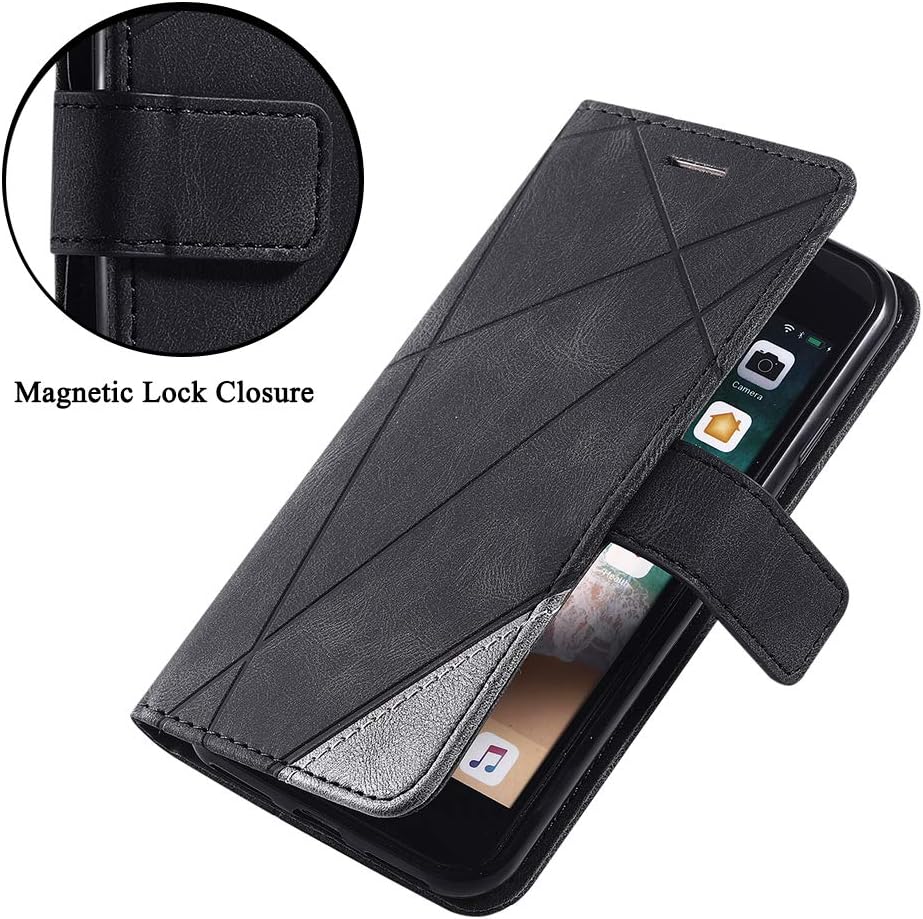 Compatible con Samsung Galaxy Note 20 Glaxay Note20 5G – Funda tipo cartera de vidrio templado, protector de pantalla con tapa para tarjetero,