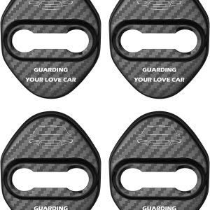 Cubierta de acero inoxidable para Toyota Tacoma Tundra Camry para Honda Civic Accord CRV Accesorios (fibra brillante) Cubierta de acero inoxidable para Toyota Tacoma Tundra Camry para Honda Civic Accord CRV Accesorios (fibra brillante)