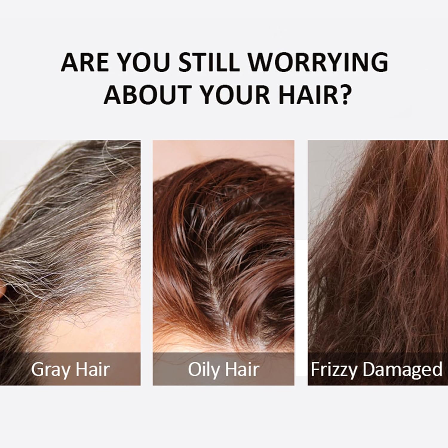 OFIGAS 2 barras inversas de cabello gris, barra inversa gris, barra de champú para oscurecer el cabello, champú de barra de cabello gris inverso,