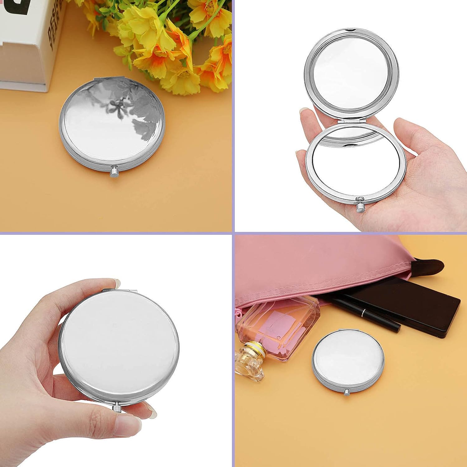 Idea de regalo de cumpleaños 16 para niñas de 16 años, regalo de feliz cumpleaños para hija, nieta, sobrina, hermana, amigas, espejo de maquillaje
