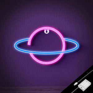 Señales de neón de cuerpo celestial Señales de neón de cuerpo celestial