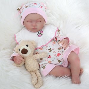 Kaydora Reborn – Muñecas realistas de 16 pulgadas, muñeca recién nacida que duerme de 16 pulgadas, muñeca Reborn de vinilo hecha a mano realista con Kaydora Reborn – Muñecas realistas de 16 pulgadas, muñeca recién nacida que duerme de 16 pulgadas, muñeca Reborn de vinilo hecha a mano realista con